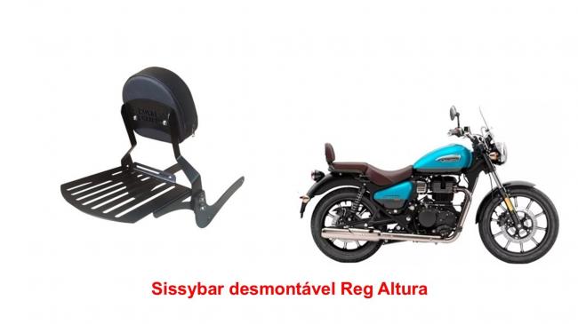 Sissybar Desmont�vel Regulagem Altura