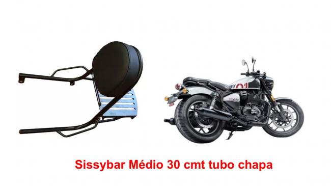 Sissybar Médio chapa 30 cmt