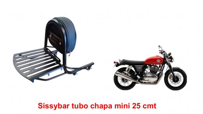 Sissybar chapa mini 25 cmt