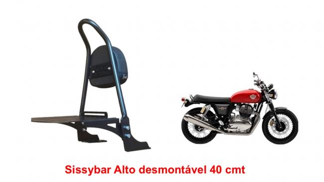 Sissybar Desmont�vel Regulagem Altura