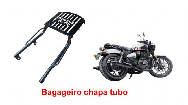 Bagageiro tubo chapa