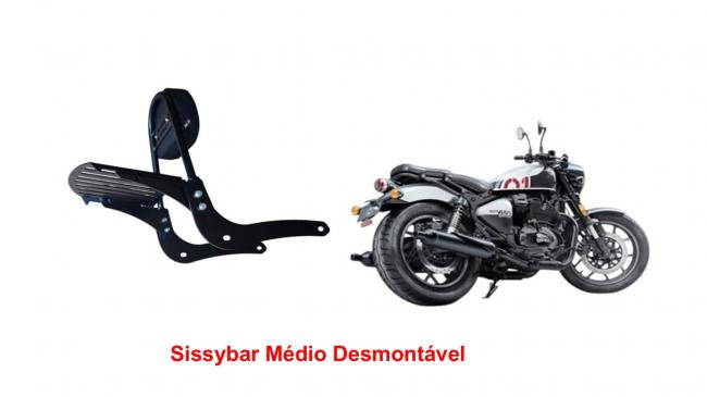 Sissybar Desmont�vel M�dio 30 cmt