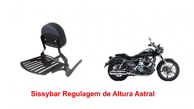 Sissybar Desmont�vel Regulagem de Altura