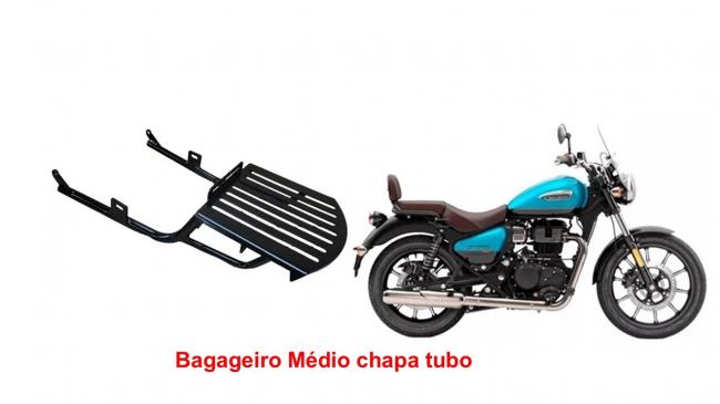 Bagageiro Médio Chapa Tubo