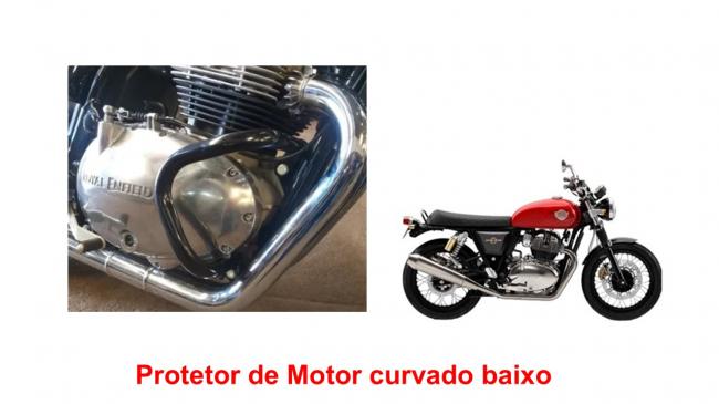 Protetor de Motor curvado baixo