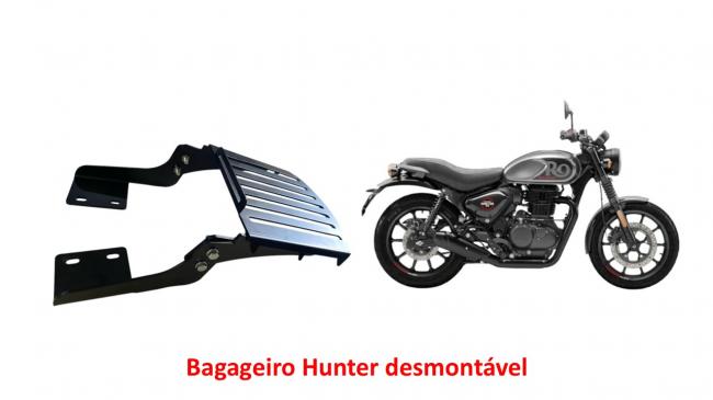 Bagageiro desmontável em chapa