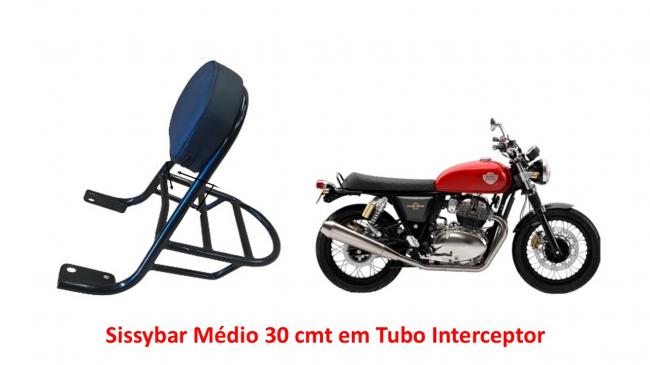 Sissybar M�dio Tubular 30 cmt
