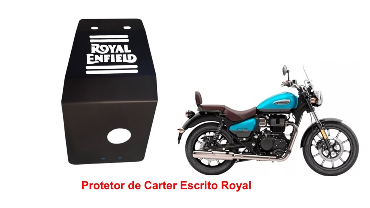 Protetor de Carter Meteor 350 Aurora - Escrito Royal