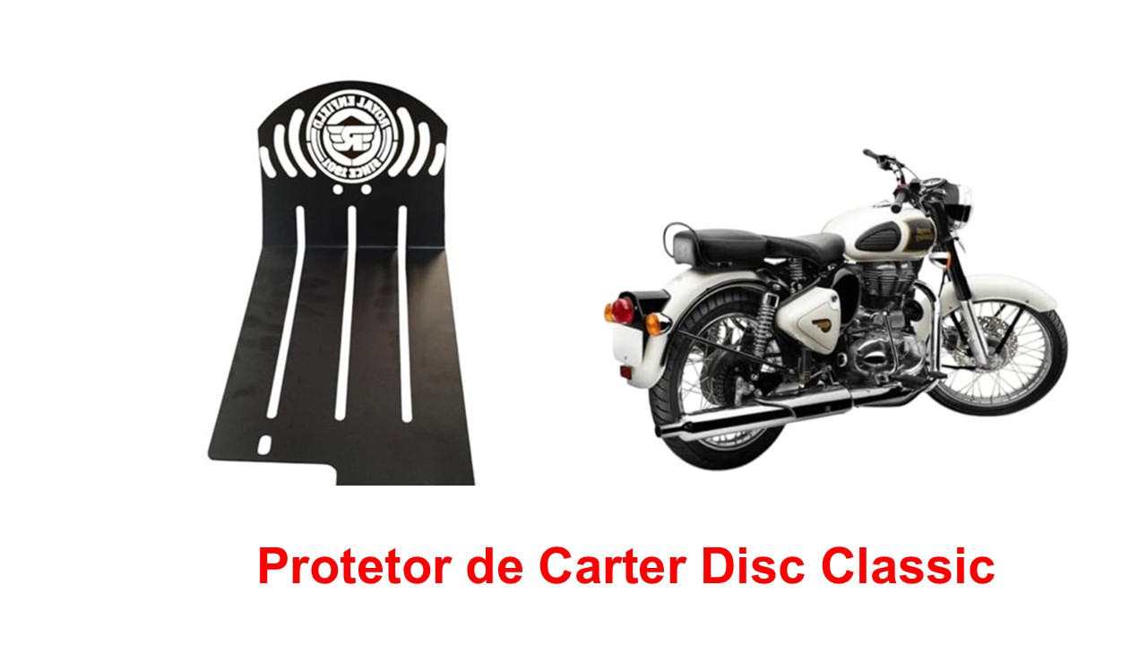 Protetor de Carter Classic 350 - Mod Disc