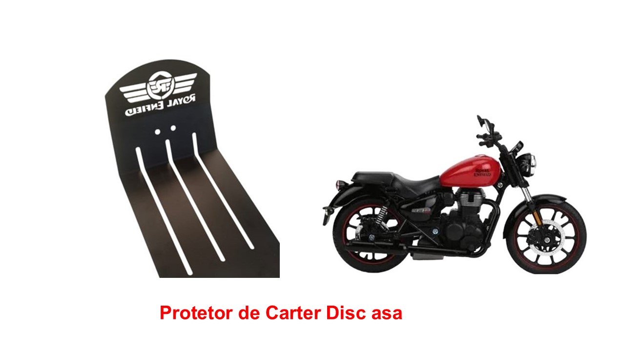 Protetor de Carter Meteor 350 Fireball  - Mod Asa