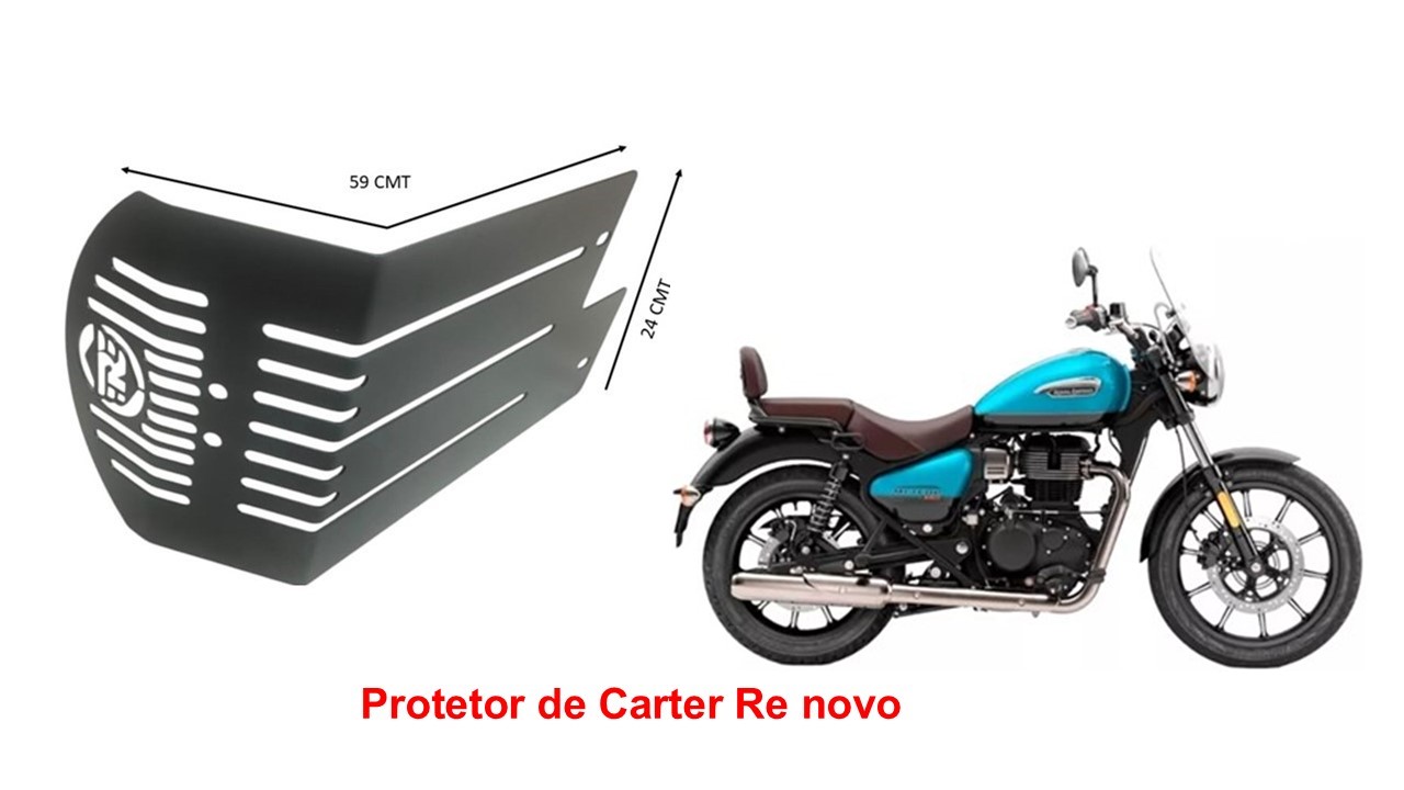Protetor de Carter Meteor 350 Aurora - Mod RE