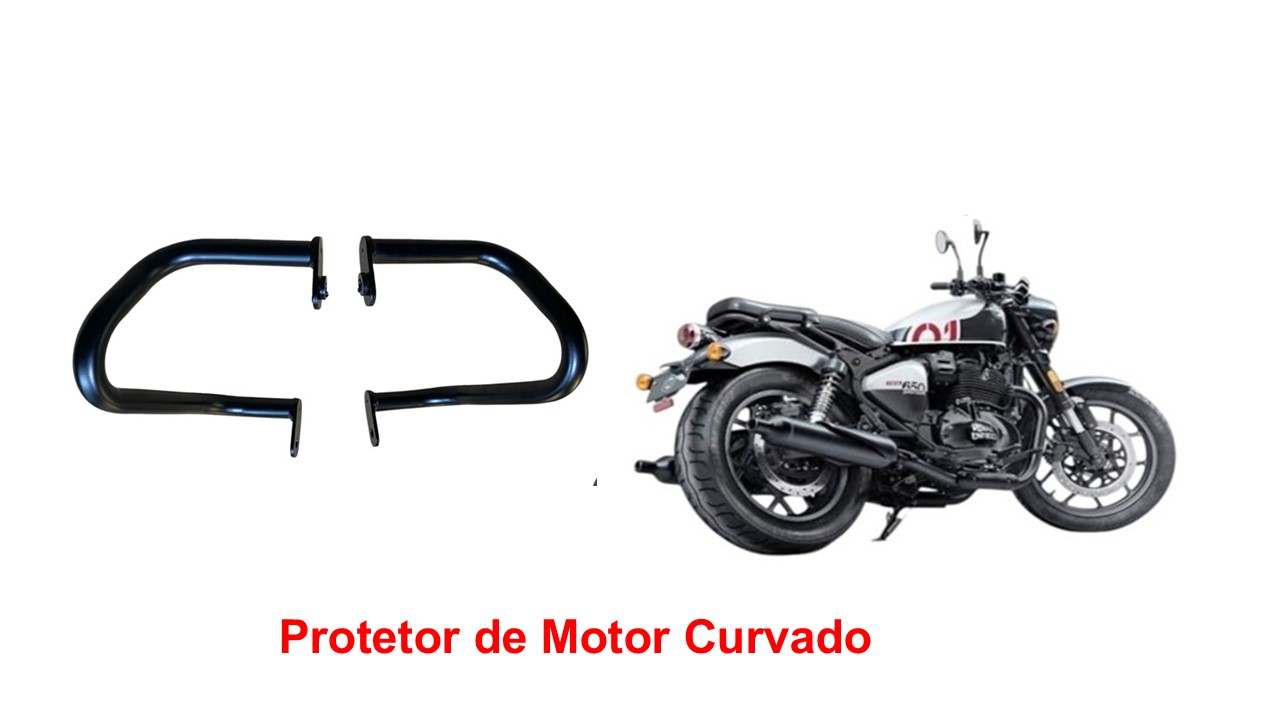 Protetor de Motor Curvado Shotgun 650