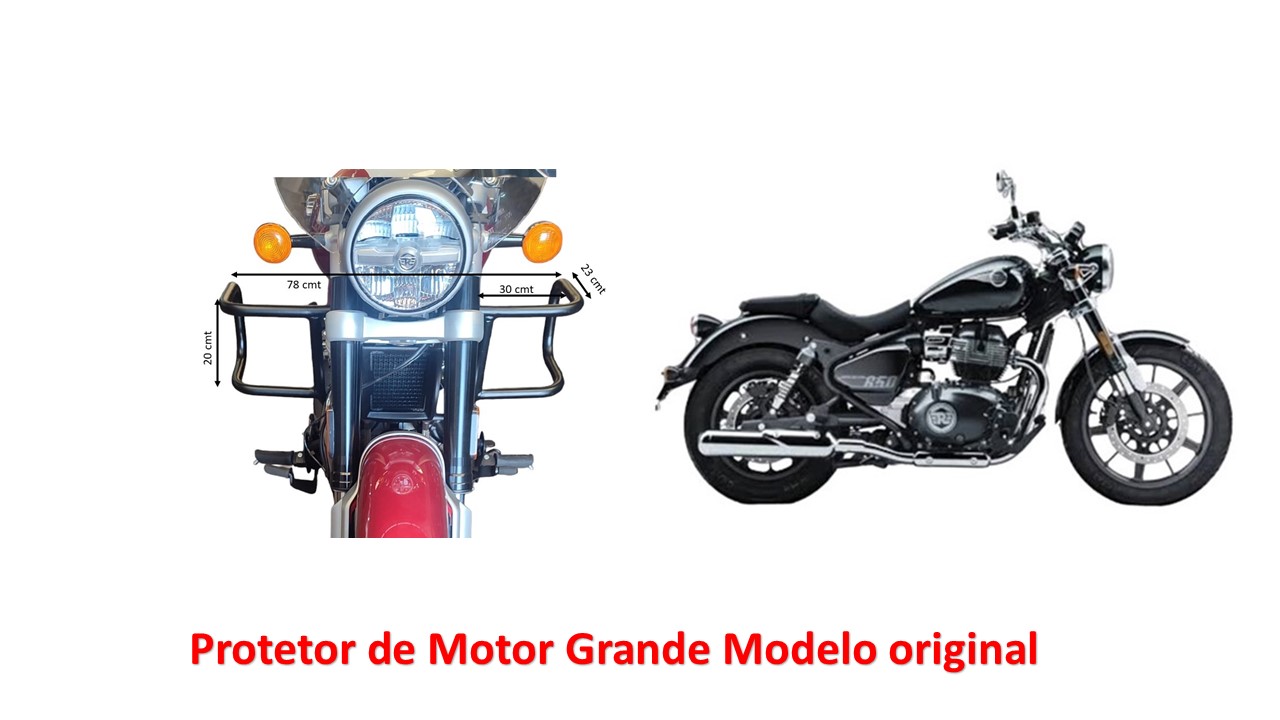 Protetor de Motor Grande Super Meteor 650 Astral