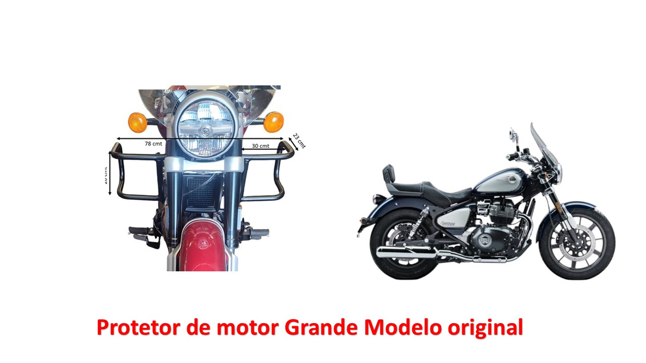 Protetor de Motor Grande Super Meteor 650 - Celestial