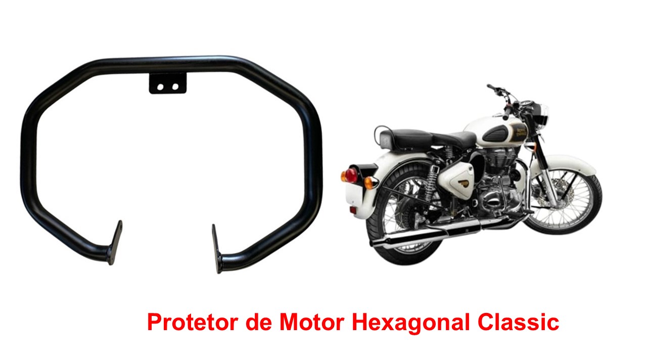 Protetor de Motor Hexagonal Classic 350
