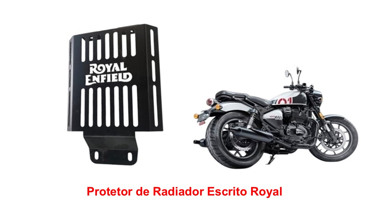 Protetor de Radiador Shotgun 650 - Mod Escrito Royal
