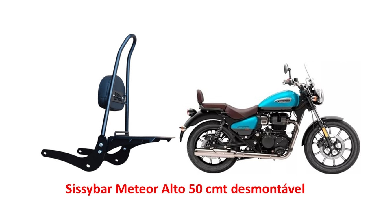 Sissybar Desmontável alto 50 cmt Stellar