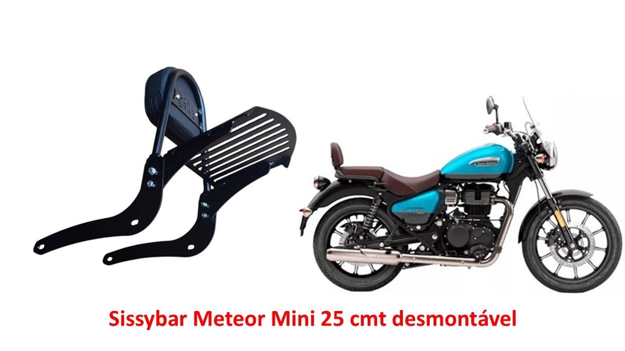 Sissybar Desmontável Mini 25 cmt Stellar 350