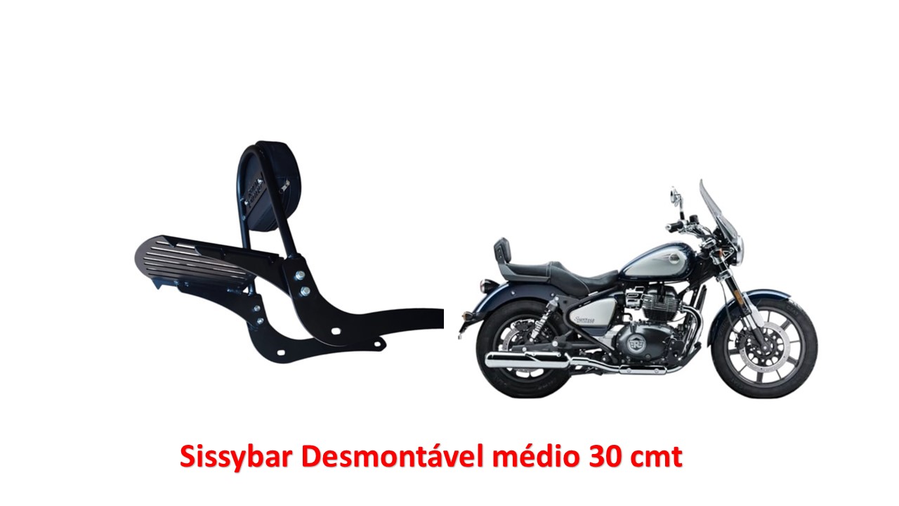 Sissybar Desmontável Médio 30 cmt Celestial 650