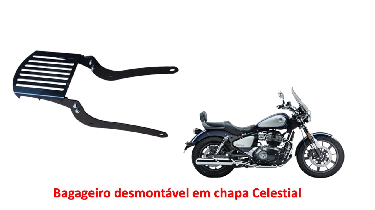 Bagageiro Desmontável Super Meteor 650 Celestial