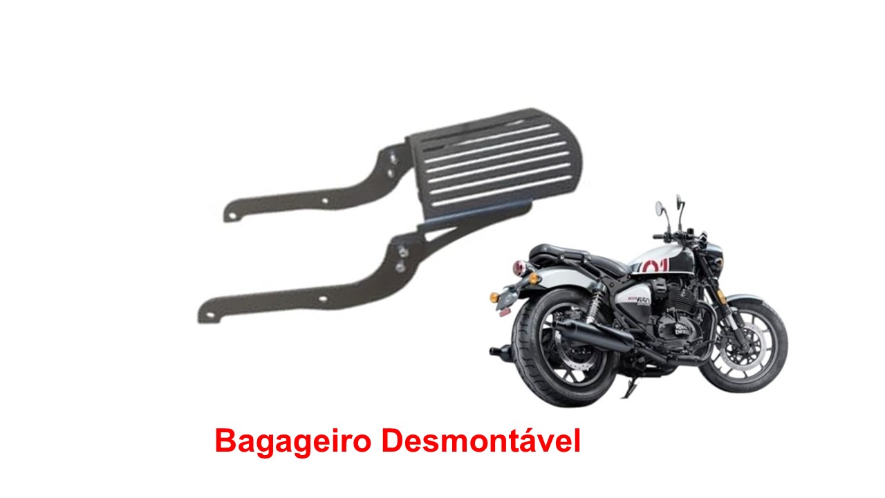 Bagageiro Desmontável Classic 650