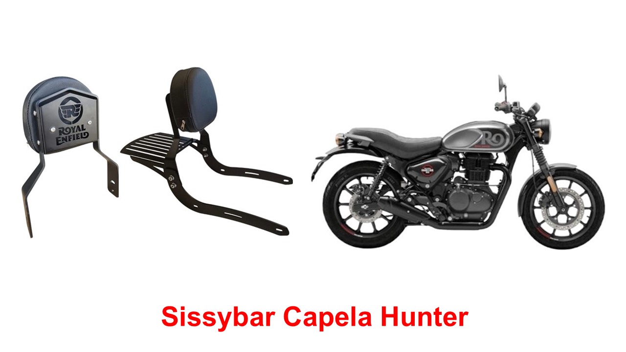 Sissybar Desmontável baixo Capela Hunter 350