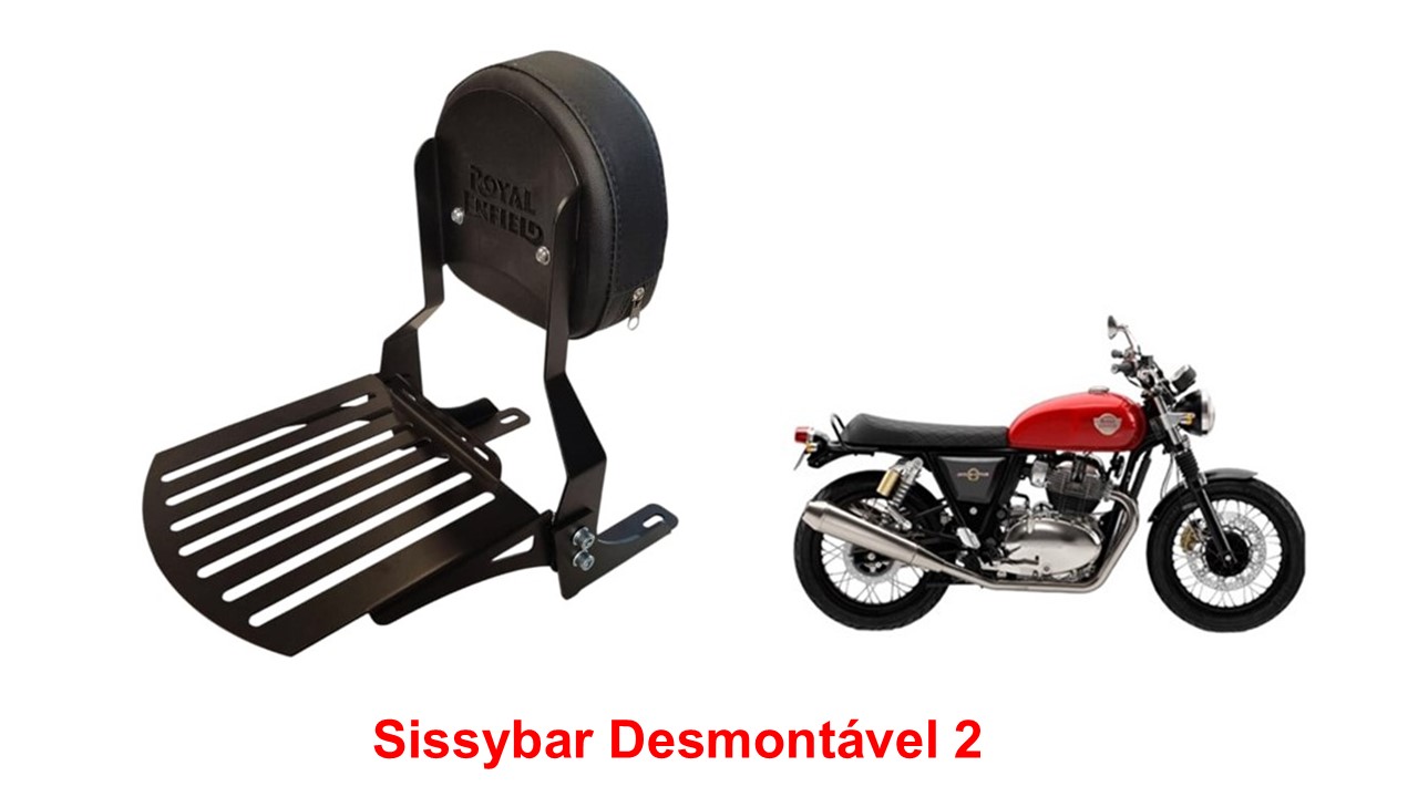Sissybar Desmontável 2 Interceptor 650