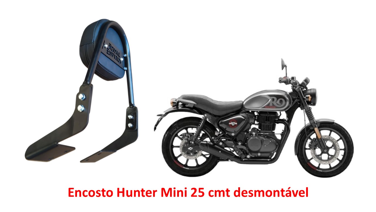 Encosto Desmontável Mini Hunter 350
