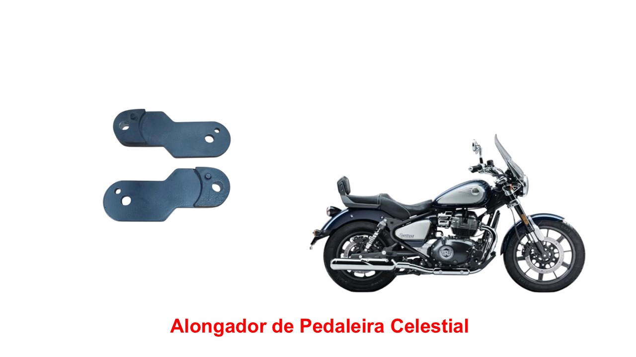 Alongador de Pedaleira Super Meteor Celestial 650