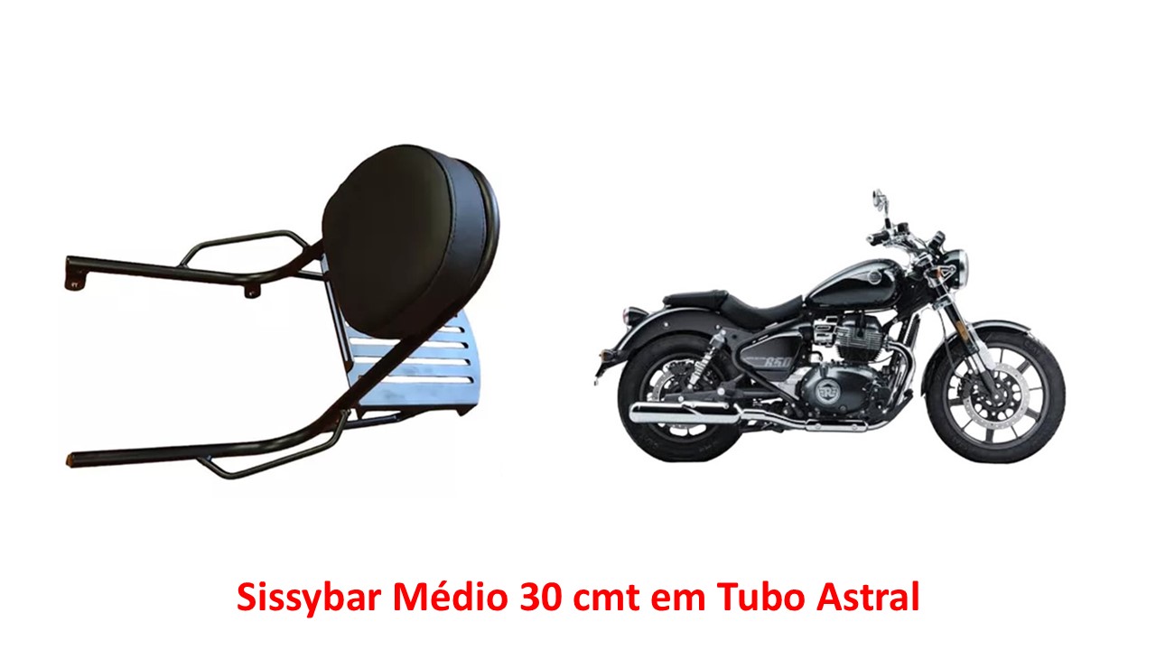 Sissybar Médio 30 cmt Super Meteor Interestellar