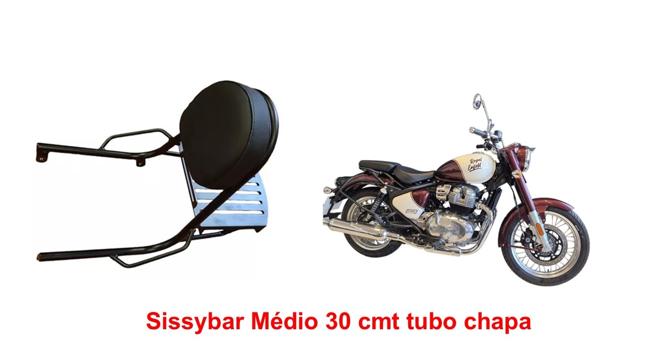 Sissybar Médio 30 cmt Classic 650