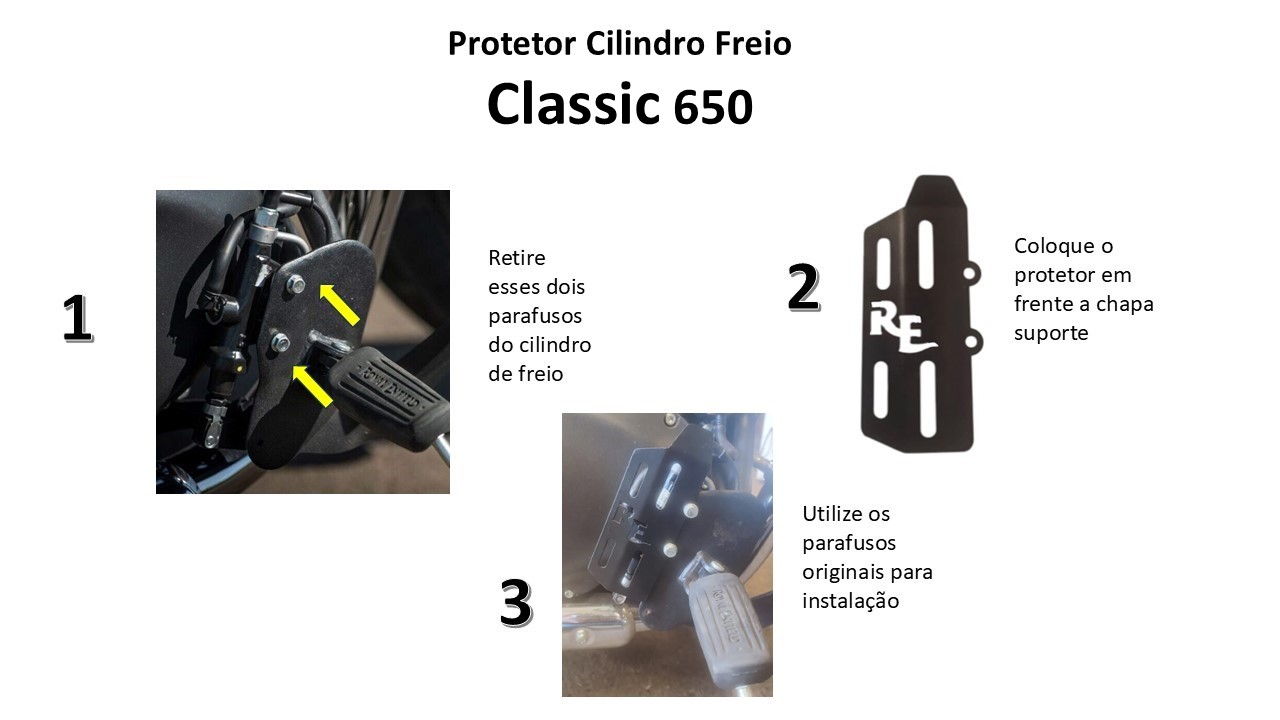 Protetor de Cilindro de Freio Classic 650
