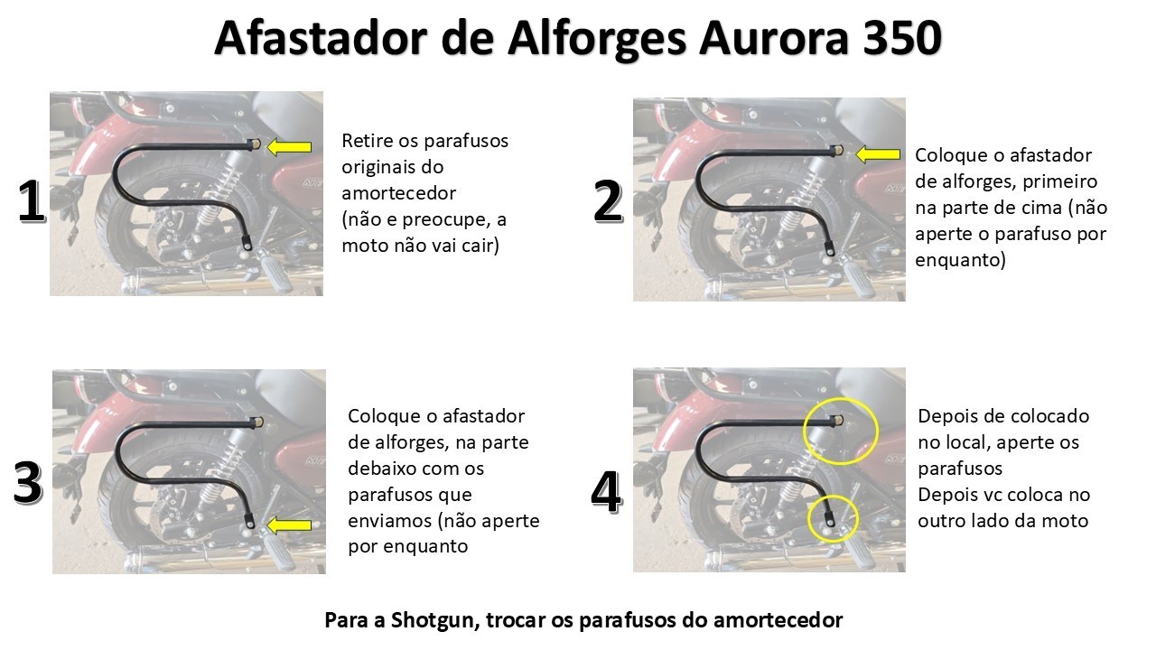 Afastador de Alforges Aurora Blue 350