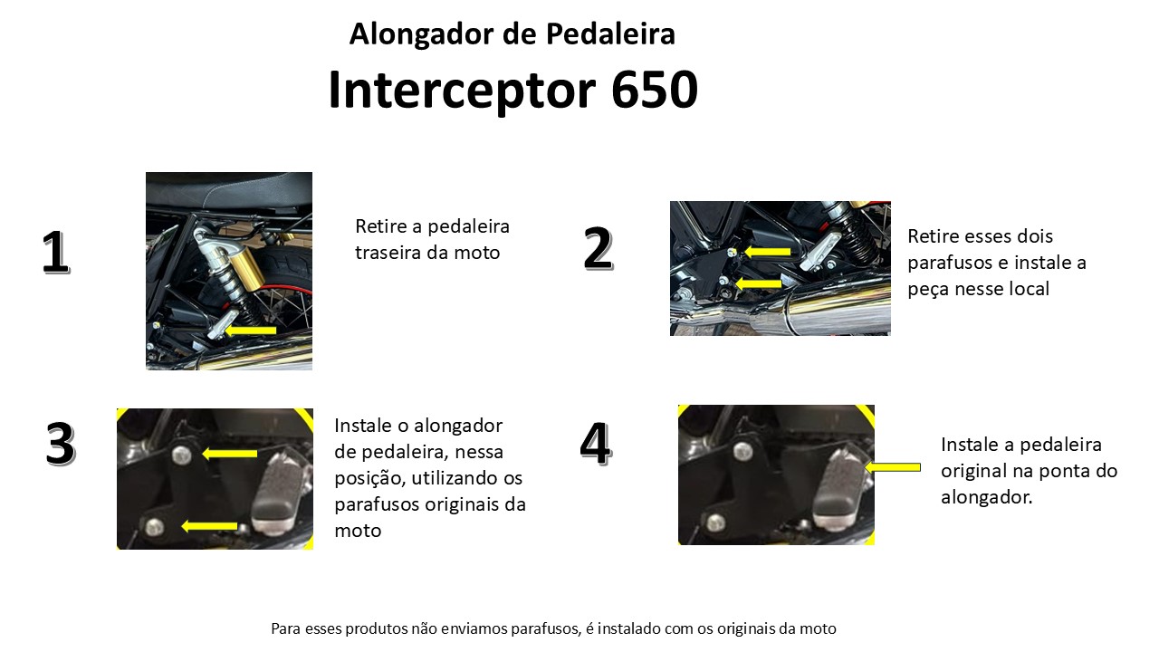 Alongador de Pedaleira Bear 650