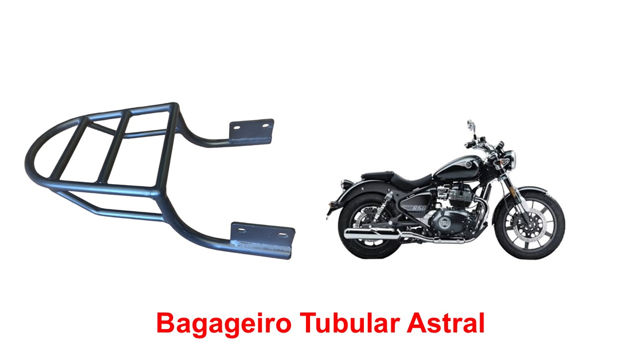 Bagageiro Tubular Super Meteor Astral