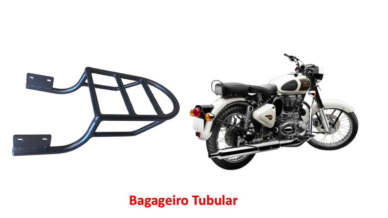 Bagageiro Tubular Classic 350