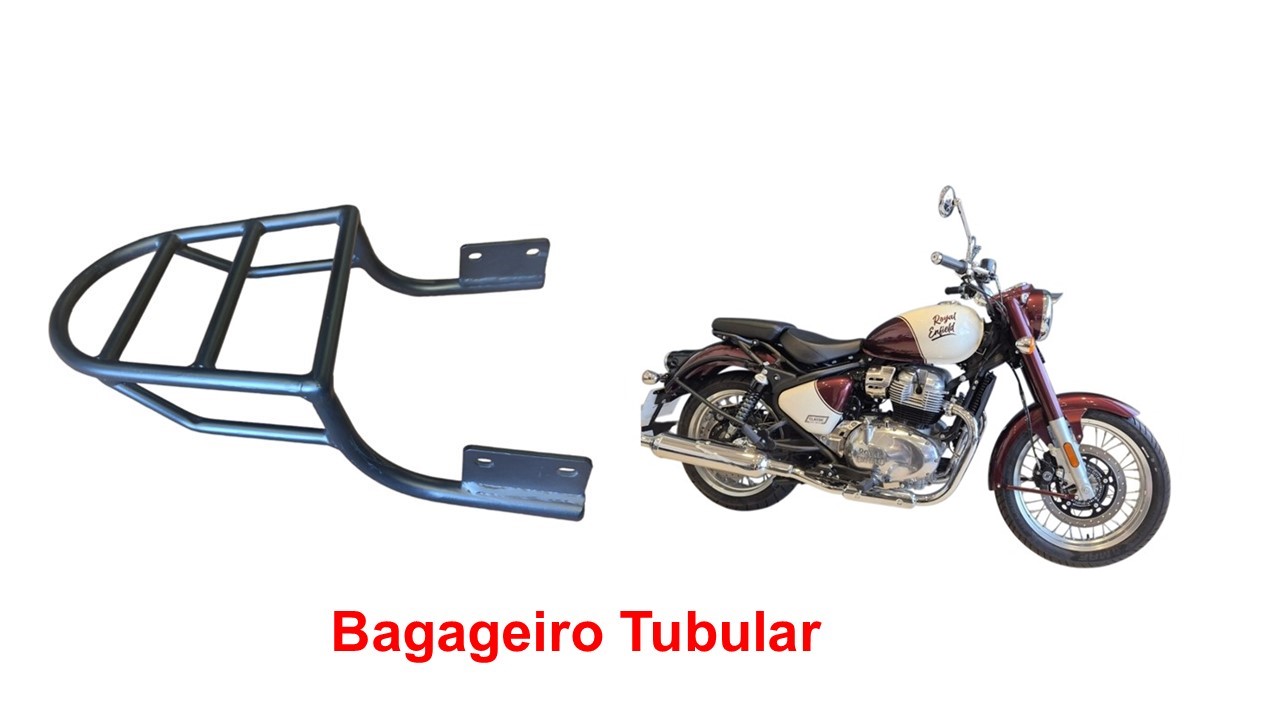 Bagageiro Tubular Classic 650