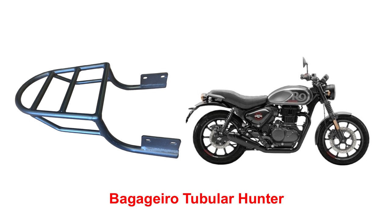 Bagageiro Tubular Hunter 350