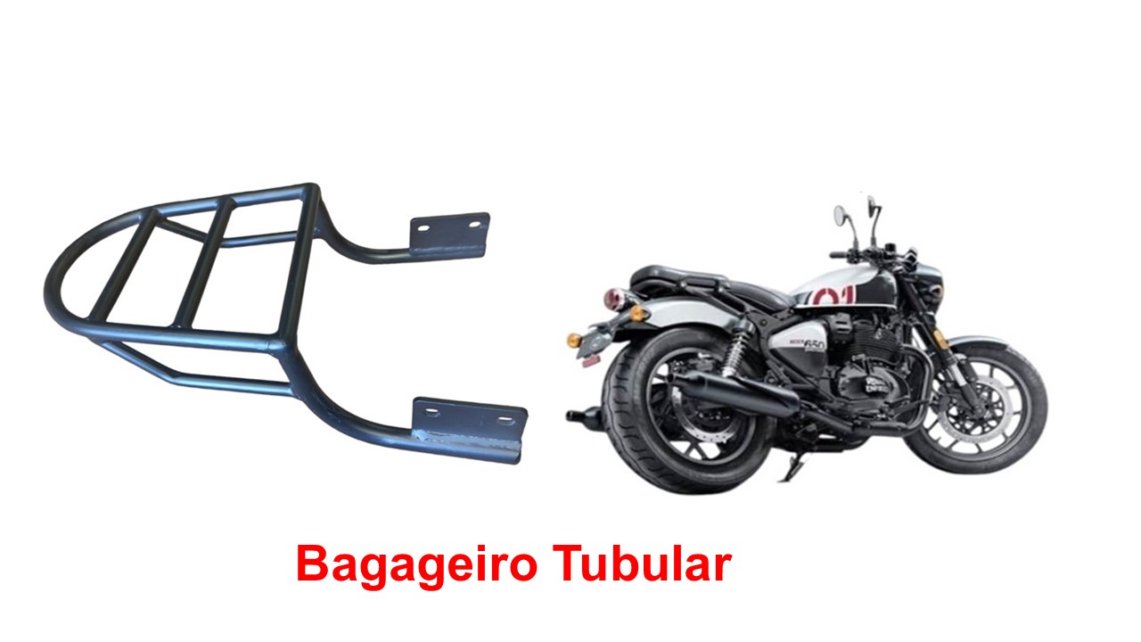 Bagageiro Tubular Shotgun 650