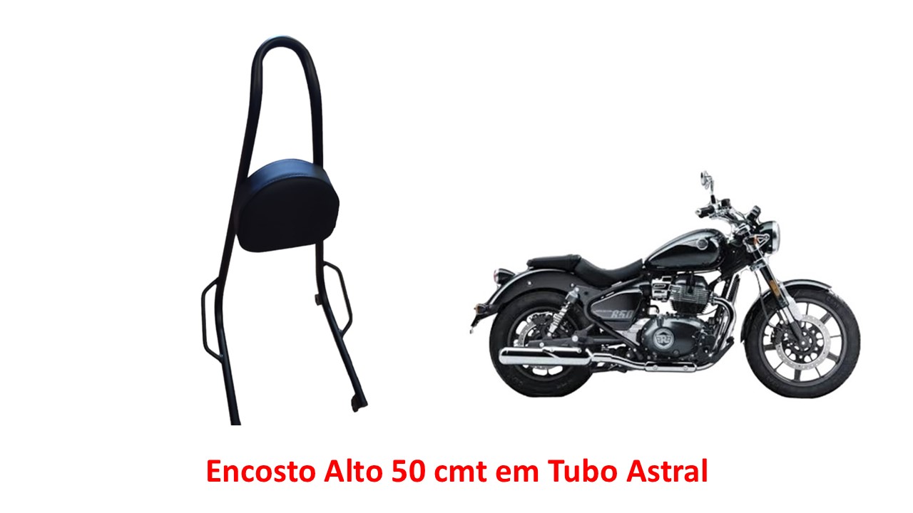 Encosto Tubular Alto Super Meteor Astral