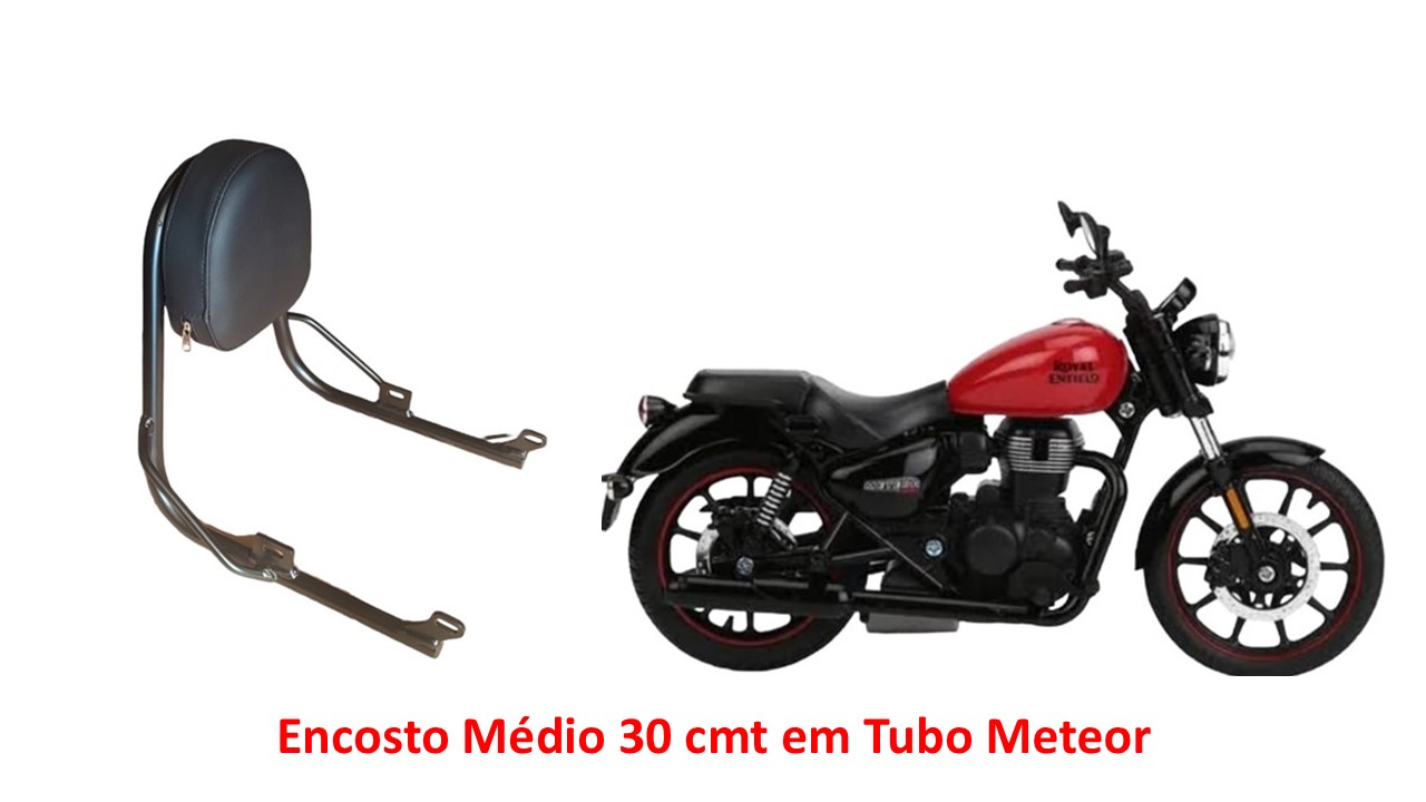 Encosto Tubular Médio 30 cmt Fireball 350
