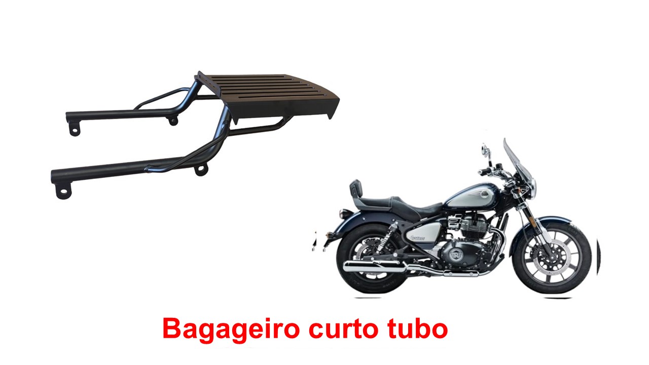 Bagageiro fixo em chapa Super meteor Celestial 650