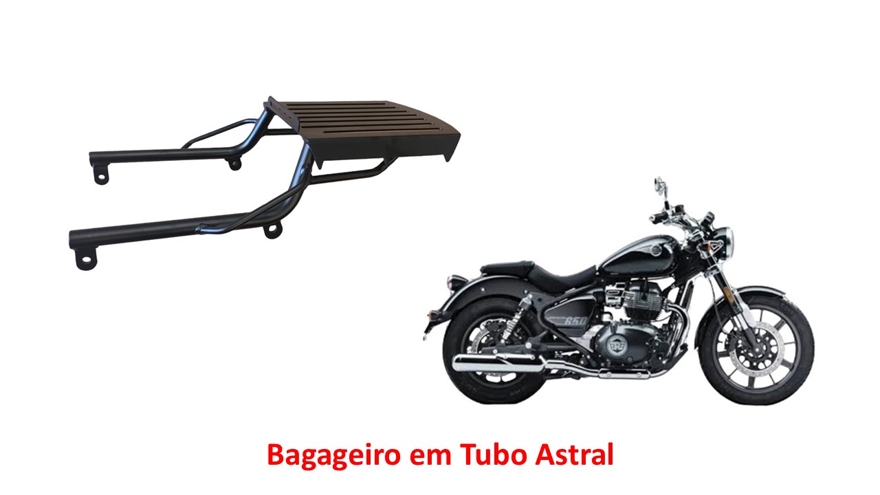 Bagageiro Tubo Astral 650